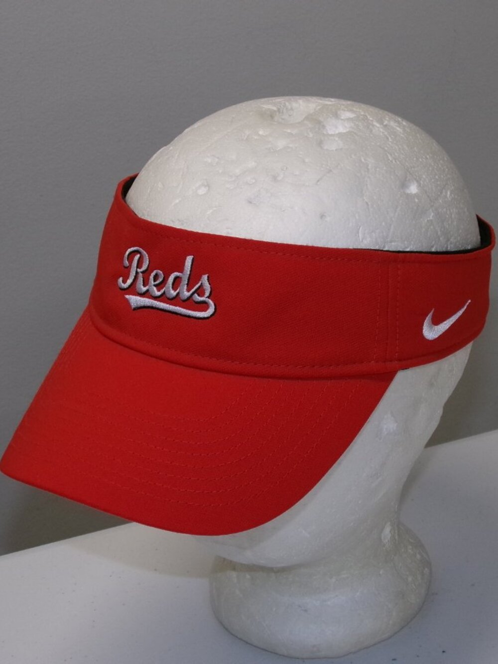 Nike Dri Fit Ace Visor Cincinnati Reds Hat Adjustable sz M/L FB5675
